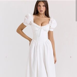 HOUSE OF CB MIDI DRESS - SIZE M (WORN ONCE)